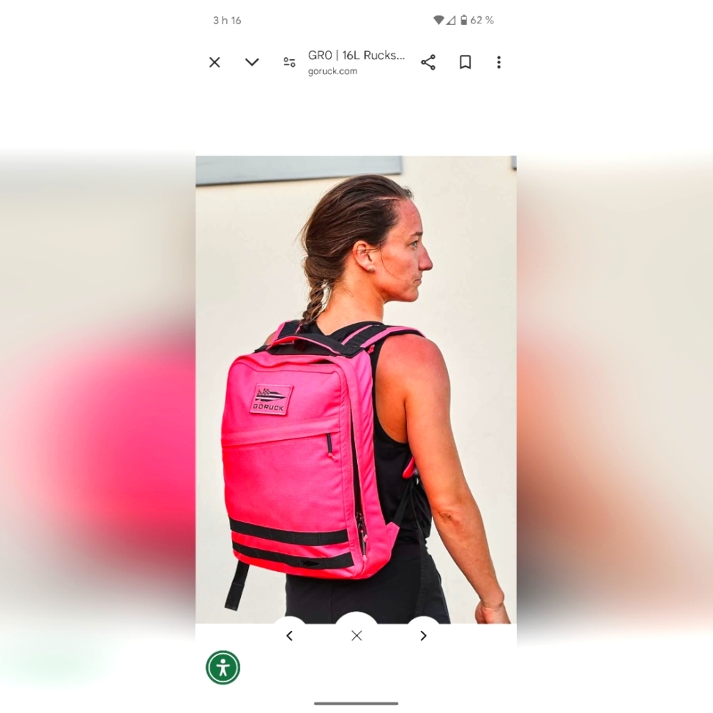 Pink Goruck GR0 16L